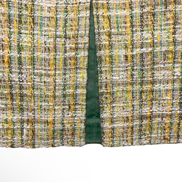 Dolce & Gabbana Mini Skirt Plaid Tweed Wool US 10 IT 48 Y2K Clueless vintage VTG - Picture 6 of 13